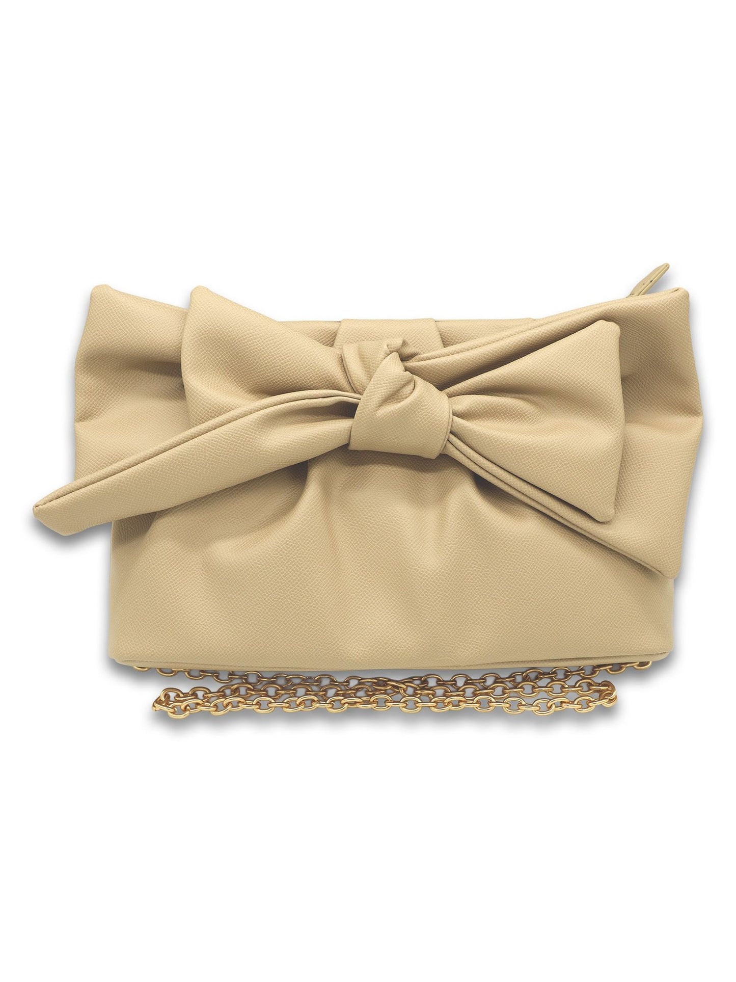 0126-BAG- LTHR-VGN-
CRS-BOW-BEIG