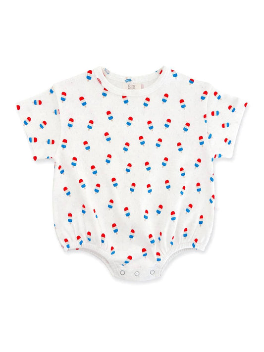 Popsicle / Organic Pointelle T-Shirt Bubble