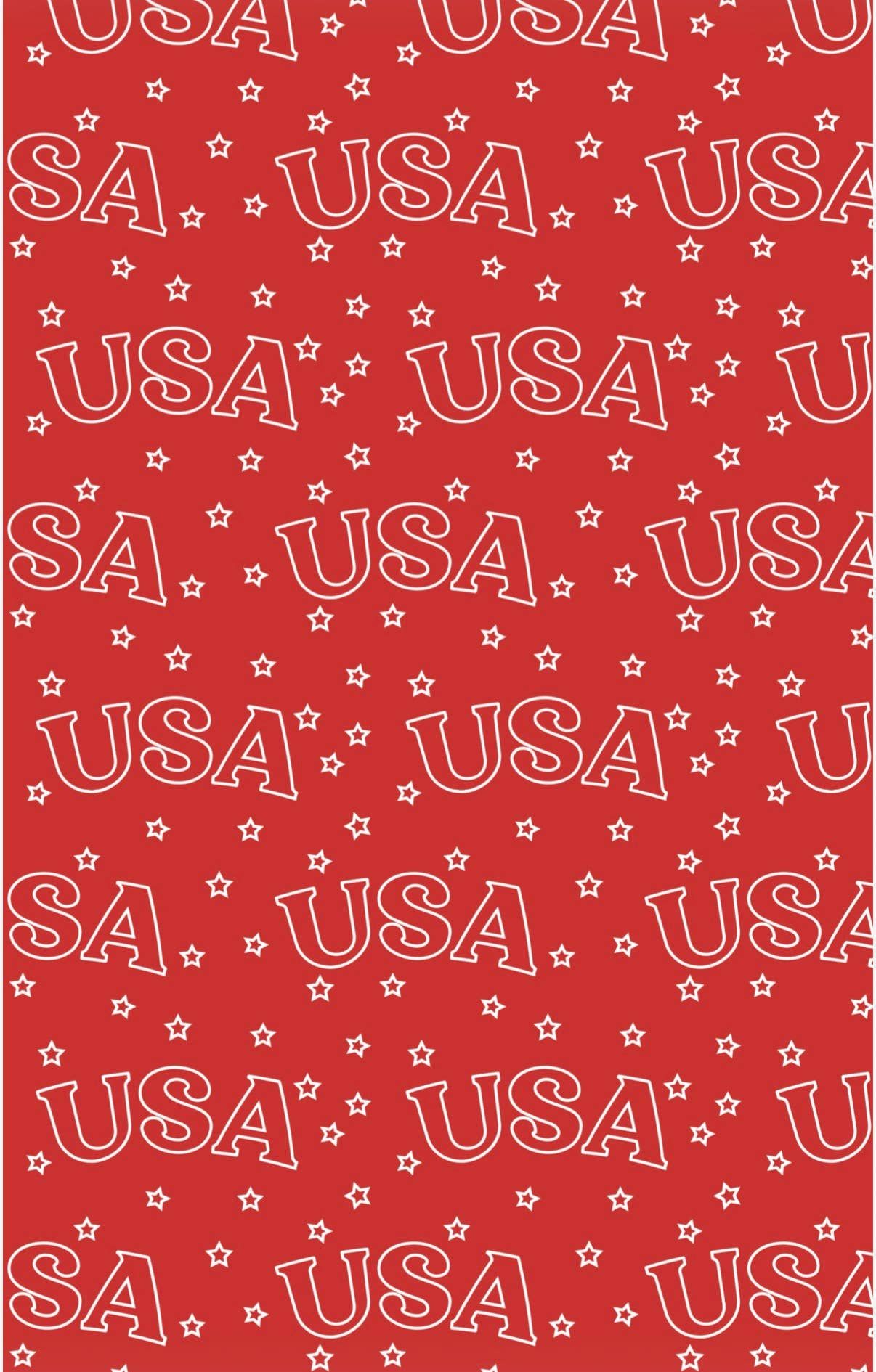U.S.A.: Double-Sided Washcloth
