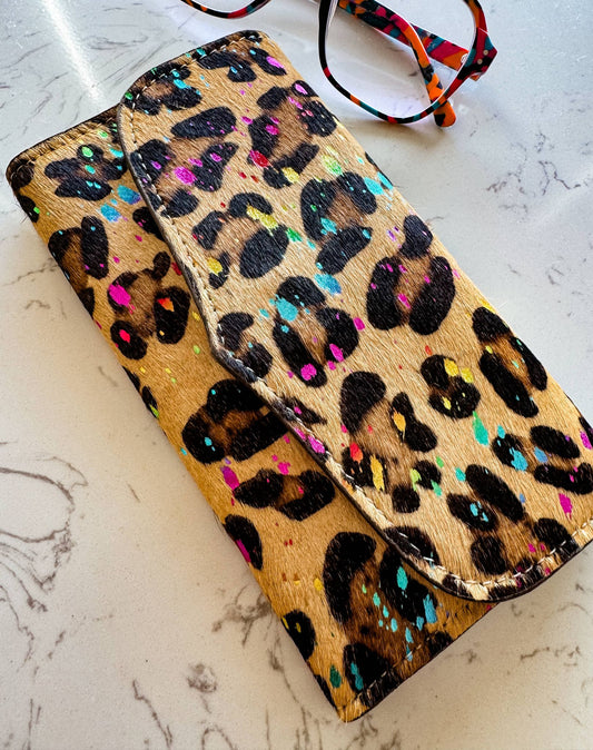 Western Hair On Cowhide Leather Wallet