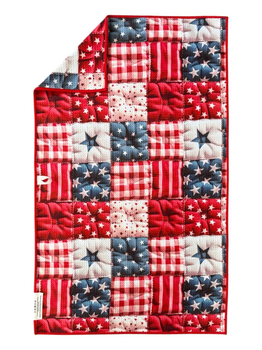 Quilted Glory: Double-Sided Hand Towel