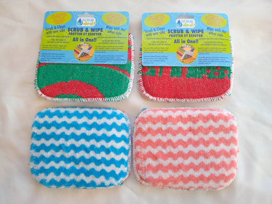 Scrub & Wipe Plus Sponge