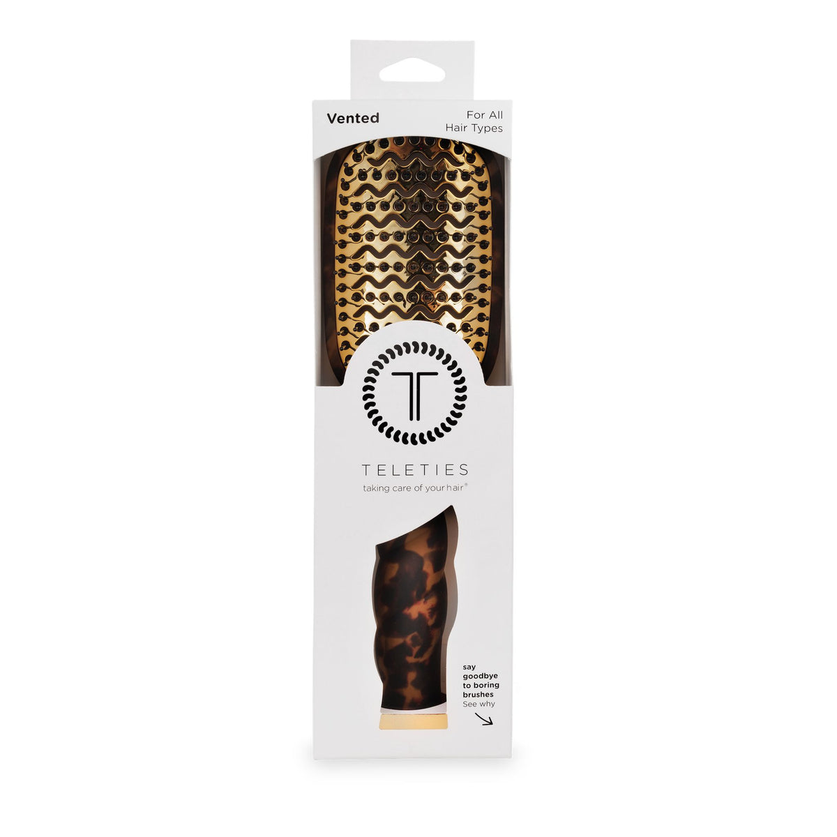 Vented Hair Brush | Tortoise