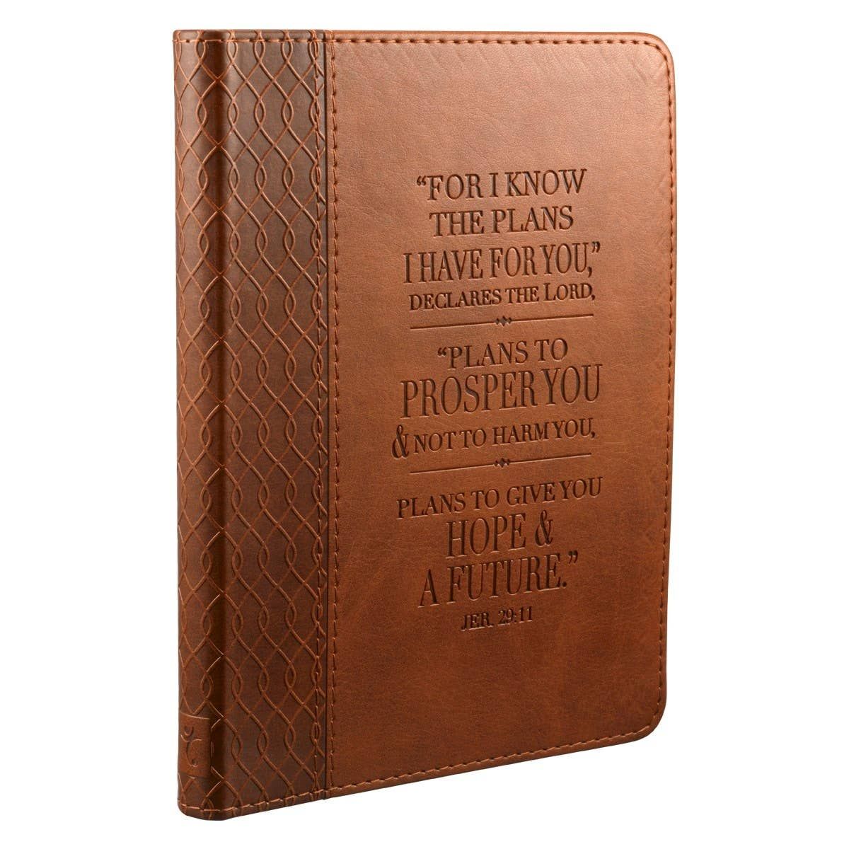 Journal Handy Brown Hope & a Future Jer. 29:11
