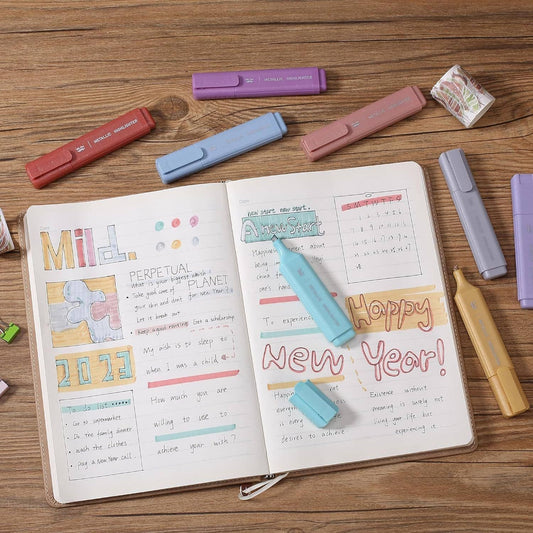 Glitter Bible Highlighters 8 Pack
