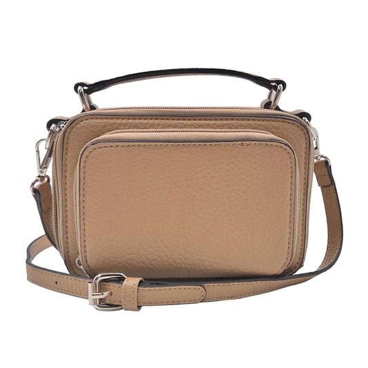 KELSEY TAUPE CROSSBODY