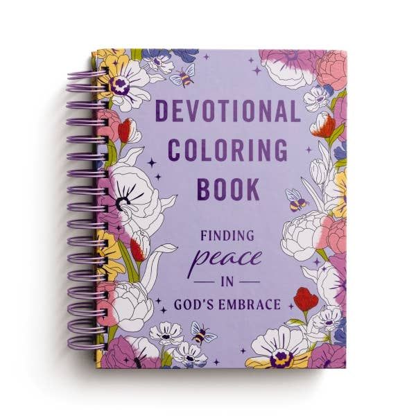 Devotional Coloring Book: Finding Peace In God's Embrace