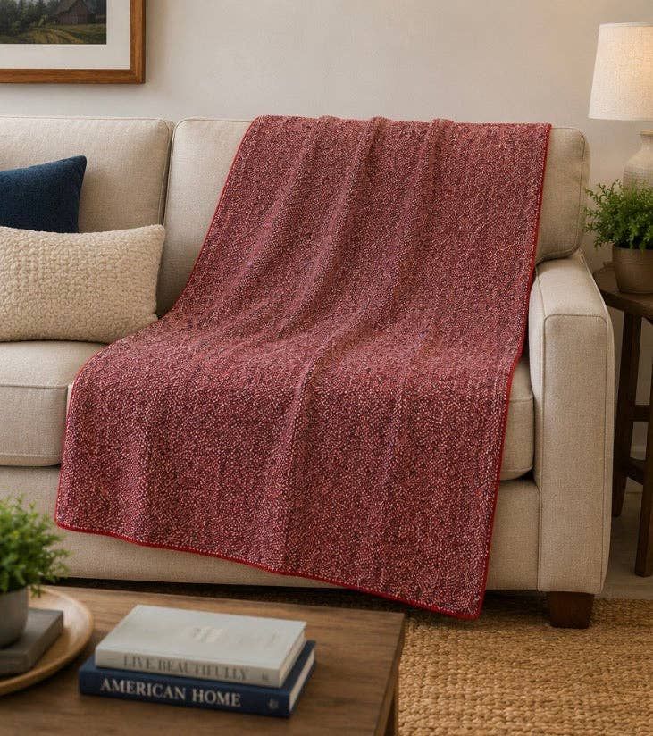 American Flag Throw Blanket
