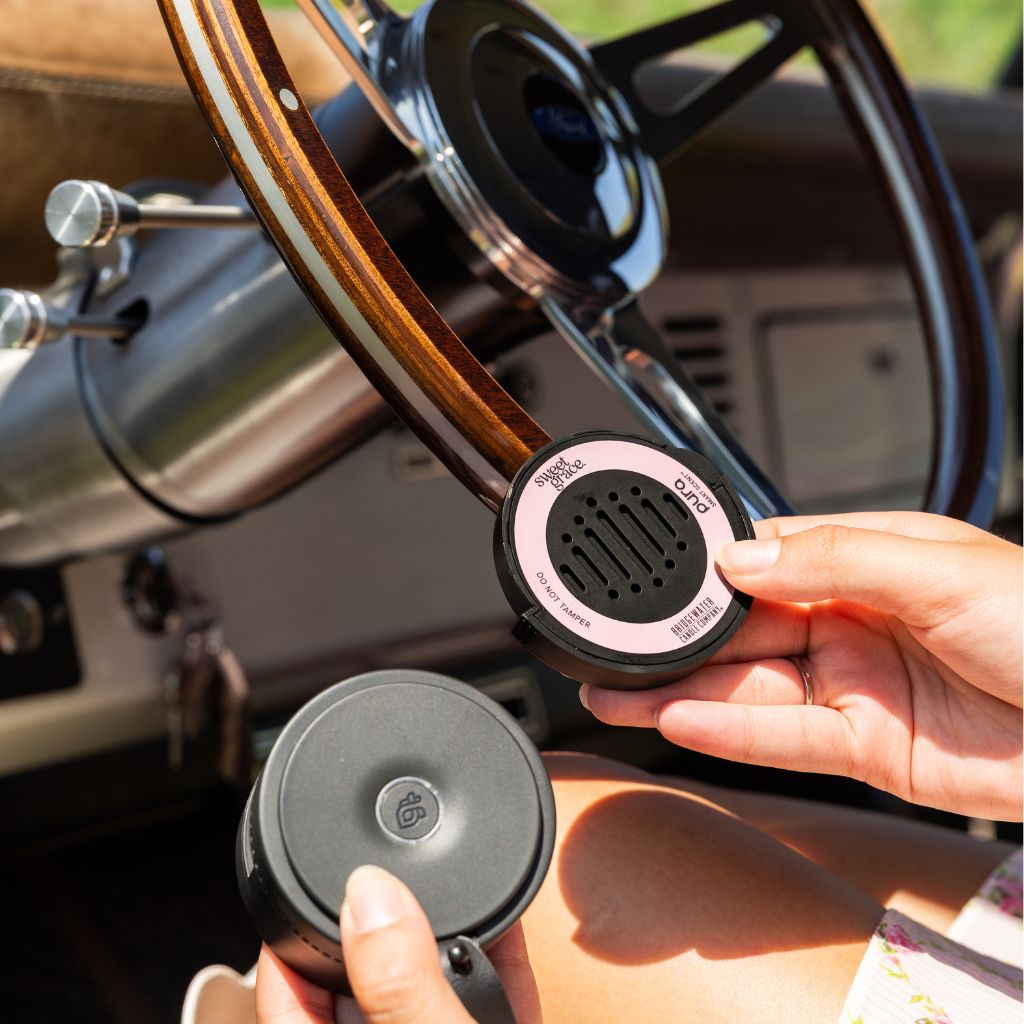 Bridgewater + Pura 8pk Sweet Grace Car Diffuser Cartridge