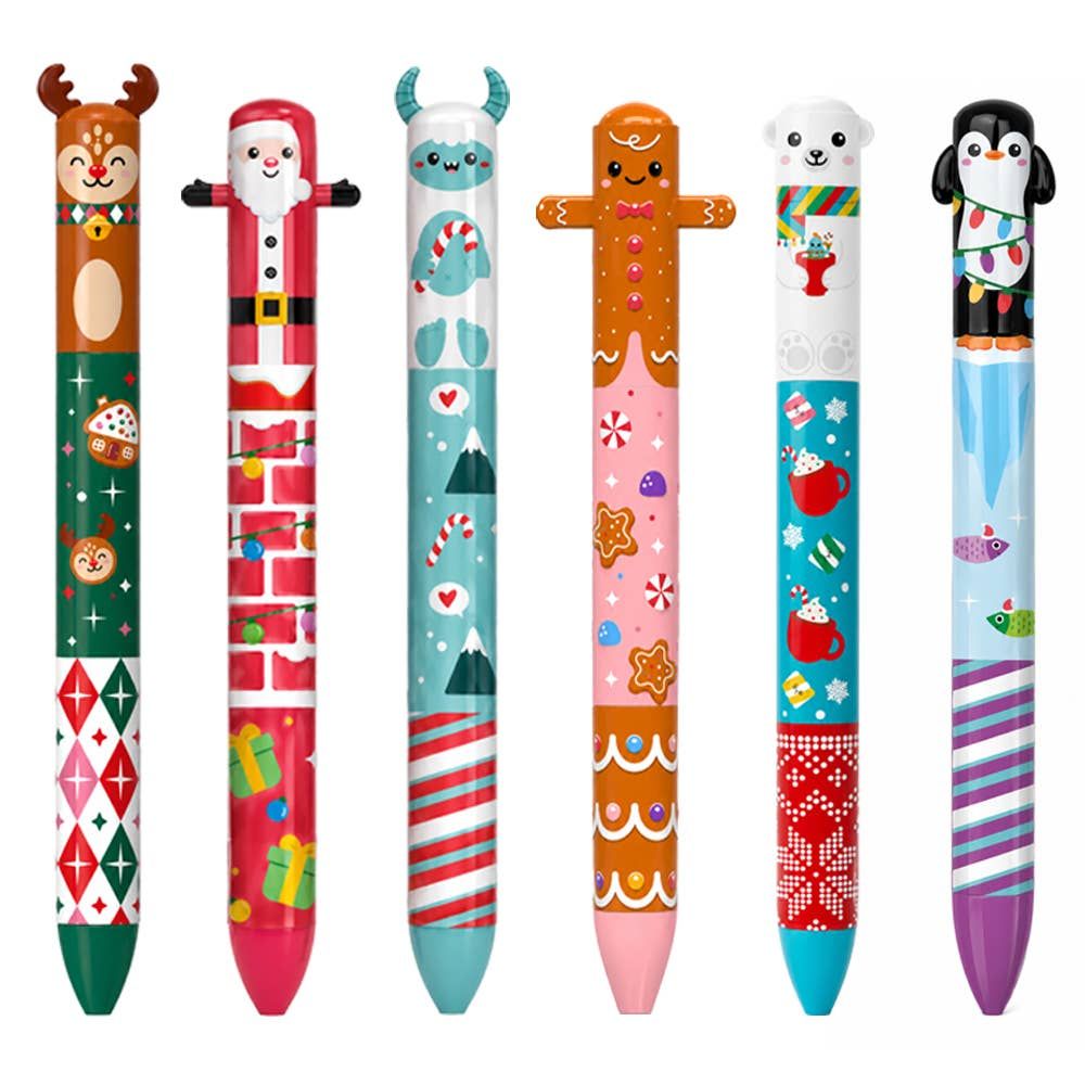 TWICE AS NICE GINGERBREAD 2 COLOR CLICK PEN DISPLAY OF 30