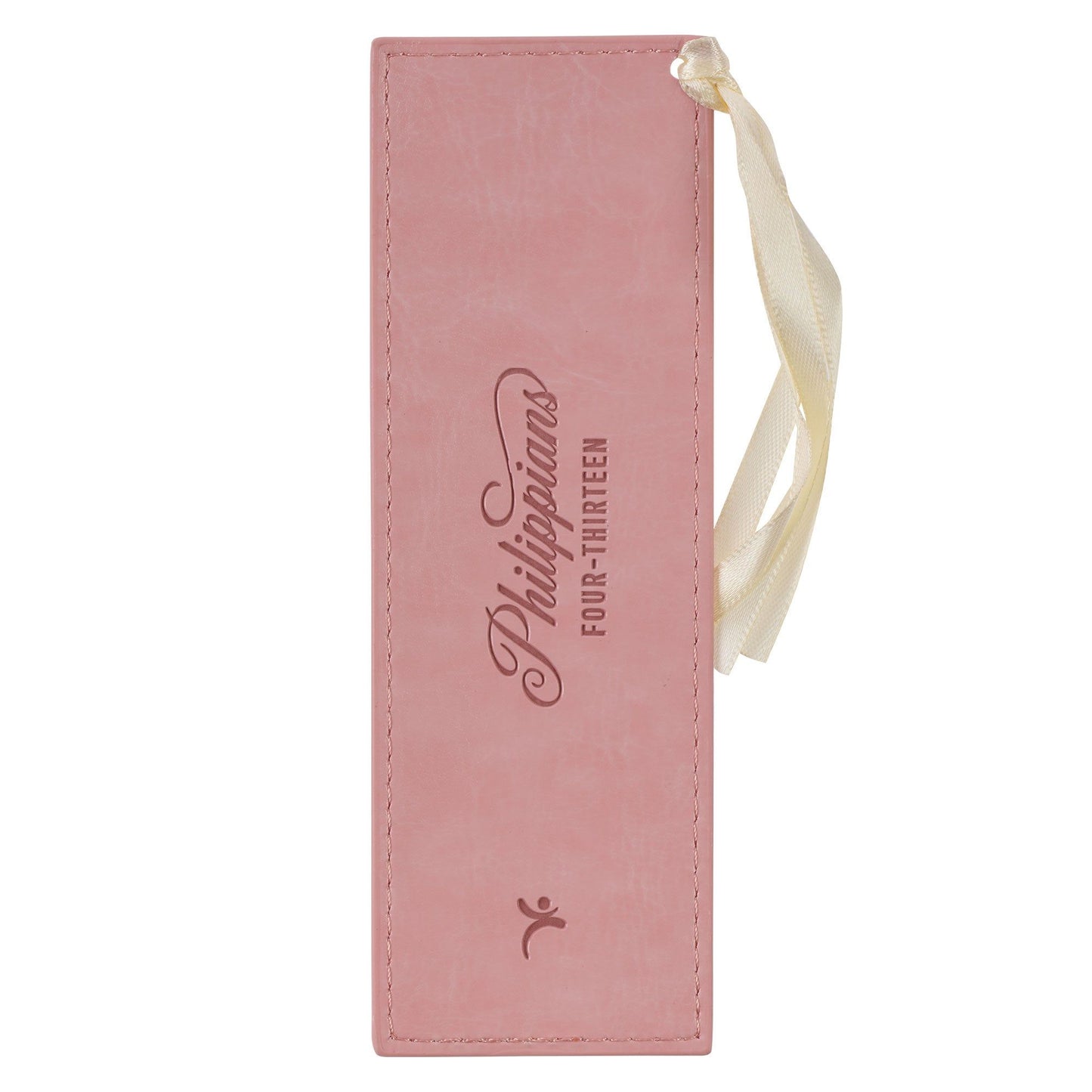 Bookmark Faux Leather Pink Everything
Through Christ Phil. 4:13