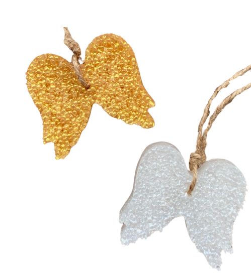 Beaded Angel Wings Signature Freshie