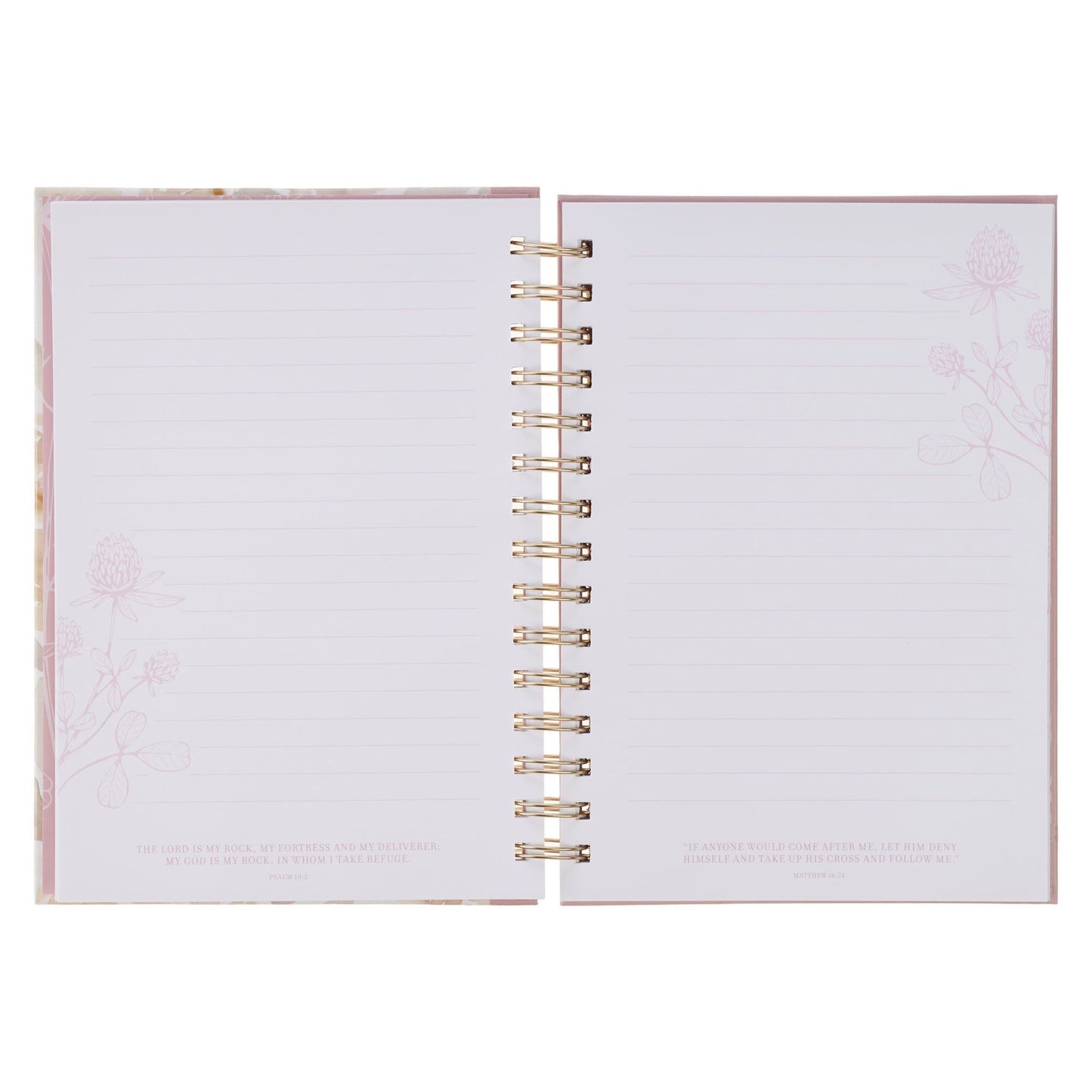 Journal Spiral Dusty Mauve Floral Be
Joyful 1 Thess. 5:16