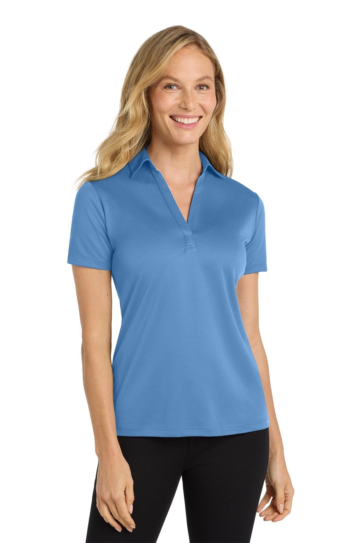 Port Authority Short Sleeve Polo Women's with KDMC Logo