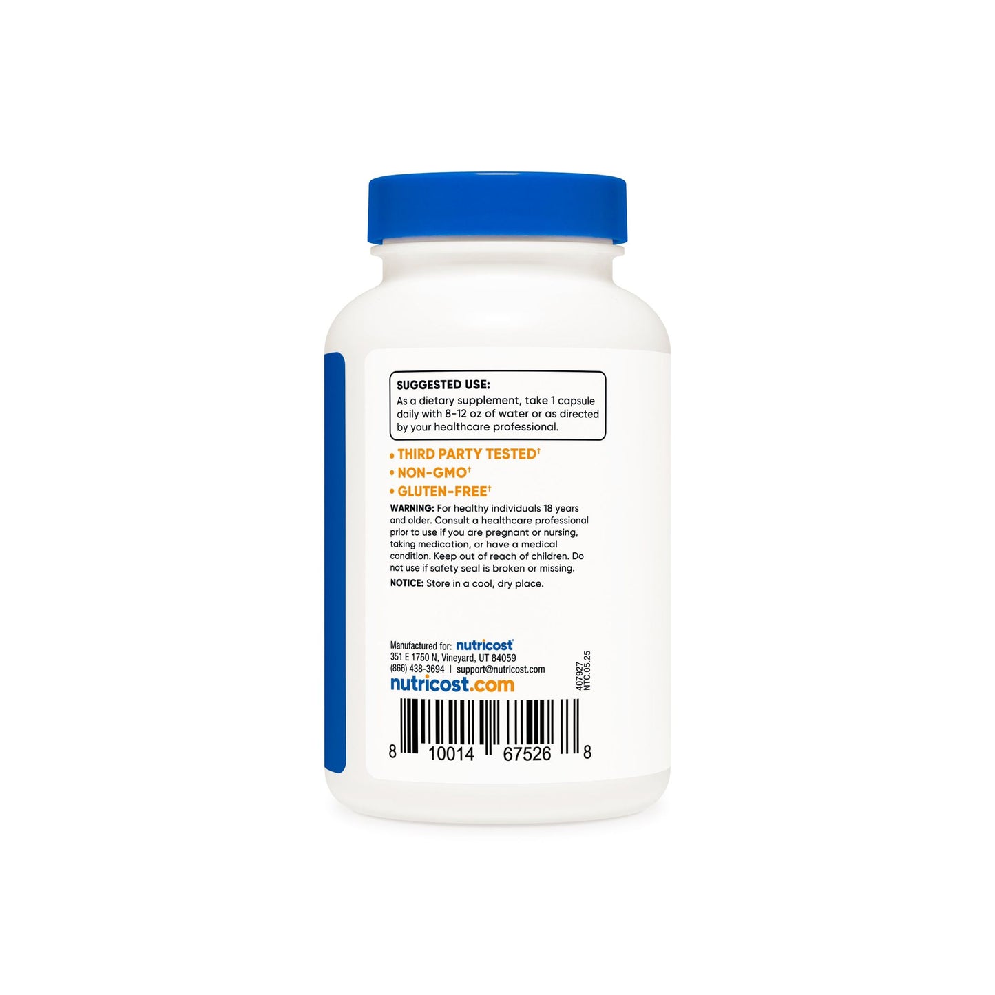 Biotin Capsules (10 MG) (240 Capsules)