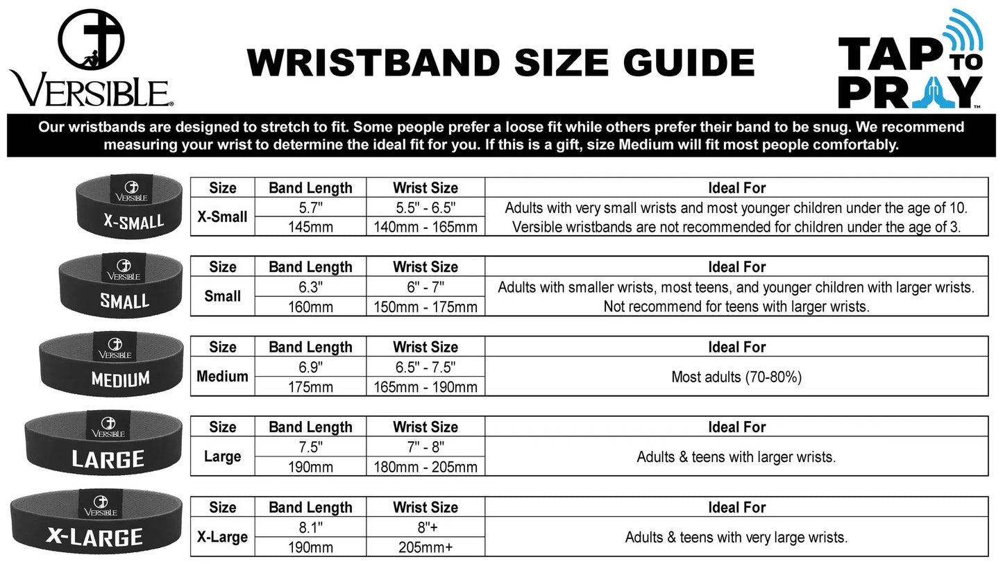 River Rock Camo Wristband - Classic & Sage Large