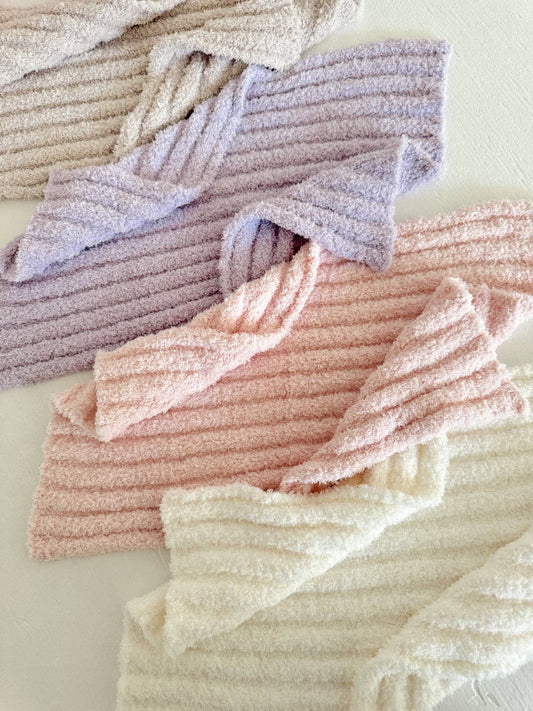Phufy® Bliss Wave Mini Blanket, Baby Pink