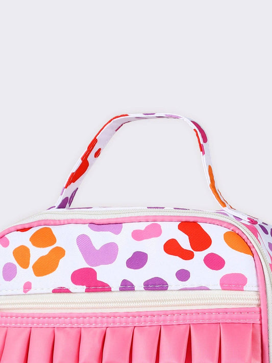 Cheetah Printed Girls Lunch Box Bag