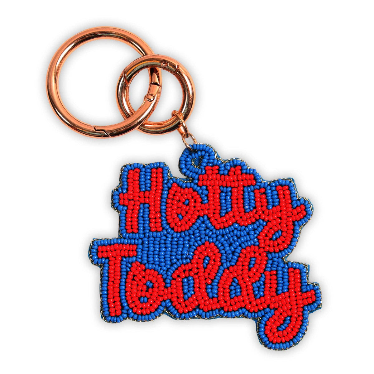 Beaded Purse Charm – Ole Miss Rebels