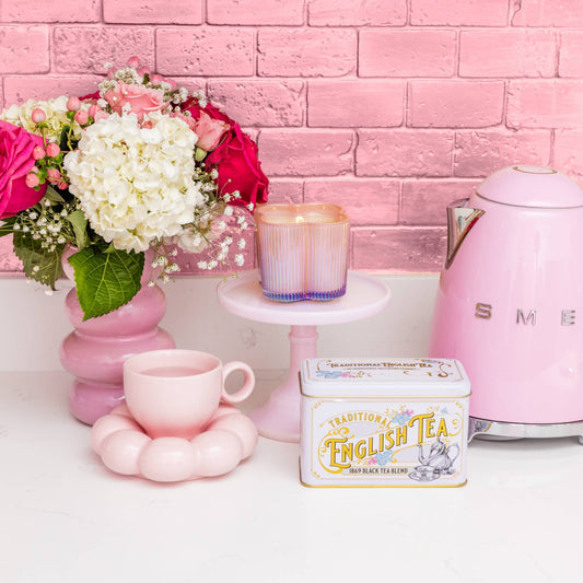 Sweet Grace Collection Candle #75 | Pink Decorative Candle