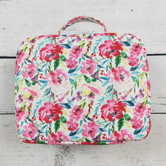 Flower Bow Cute Girls Lunch Boxes Bag