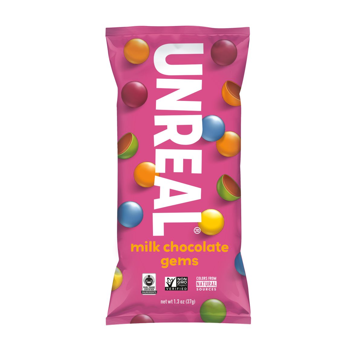 MIlk Chocolate Gems Snack Size - 12 Count