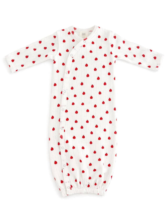 Ladybug / Organic Pointelle Gown