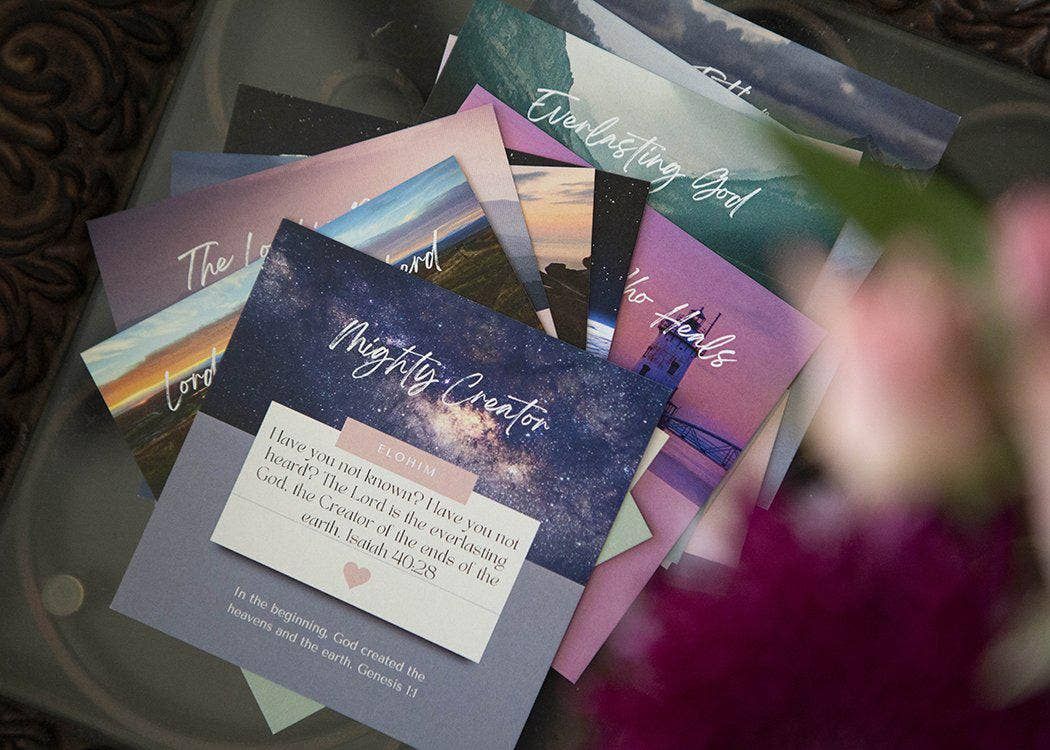 Names of God Scripture Cards