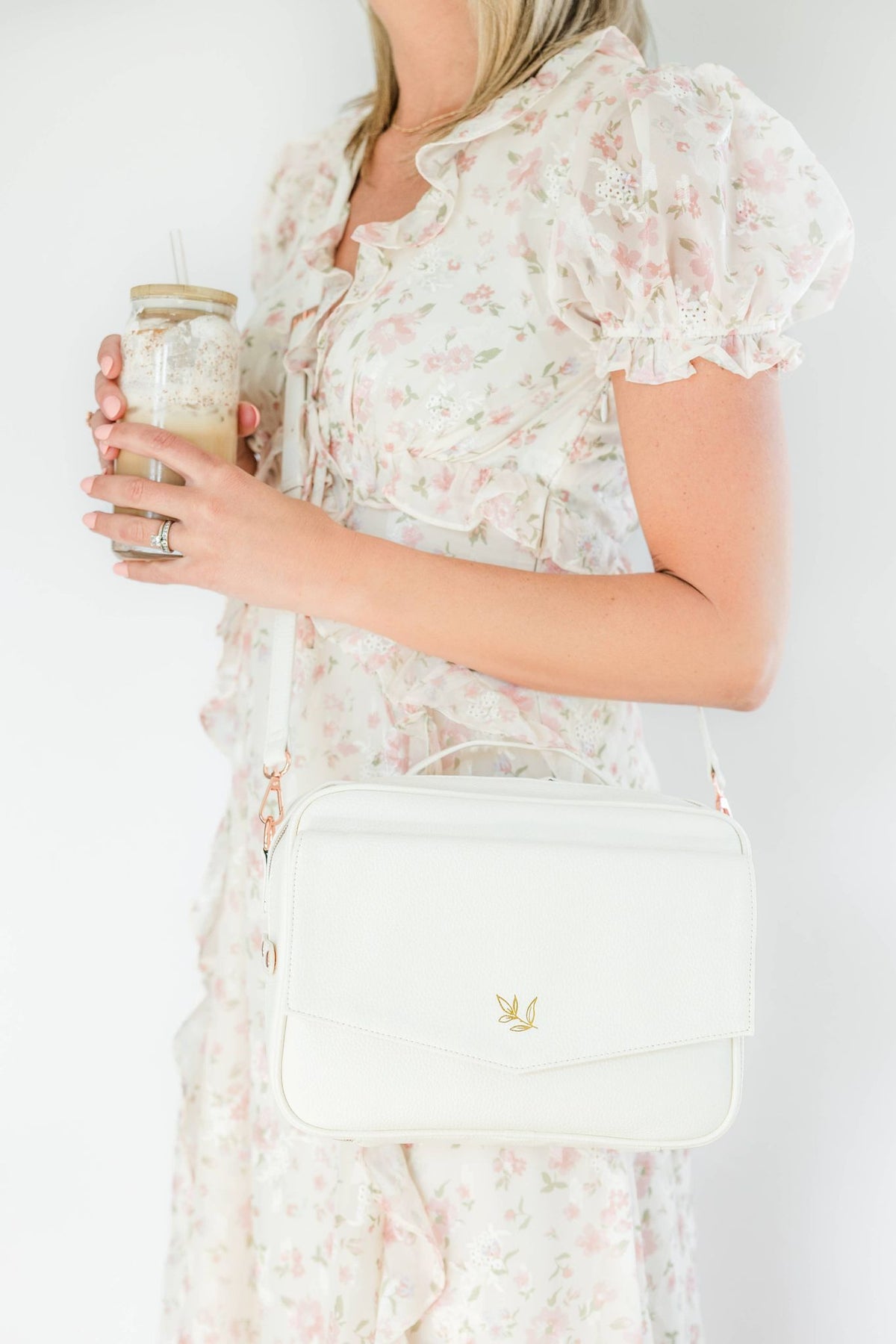 Bible Cover, Bible Bag Crossbody DOVE
