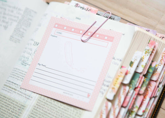 Verse Cards for Memorizing Scripture