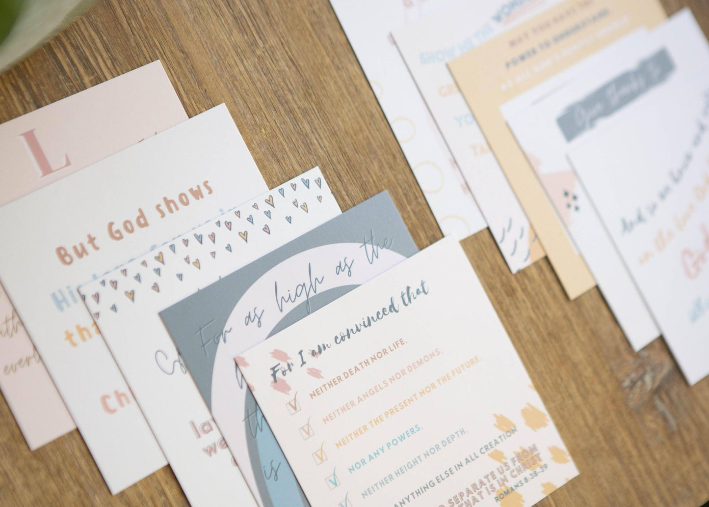 Scripture Cards | God's Love Verse Cards