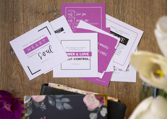 Scripture Cards | Fearless Bible Verse Cards