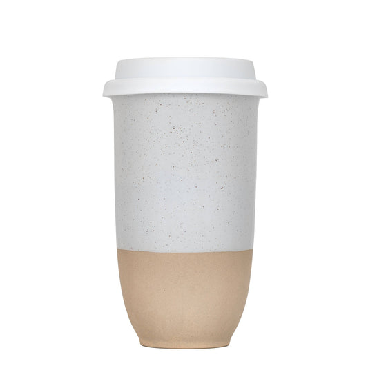 Dune 16oz Ceramic Travel Mug – (Includes Lid & Band)