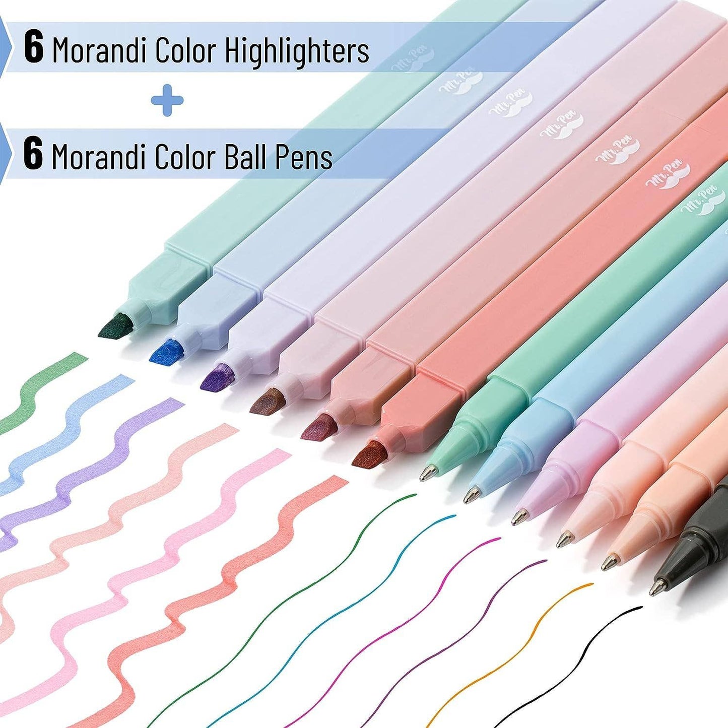 Bible Safe Morandi Highlighters Set
