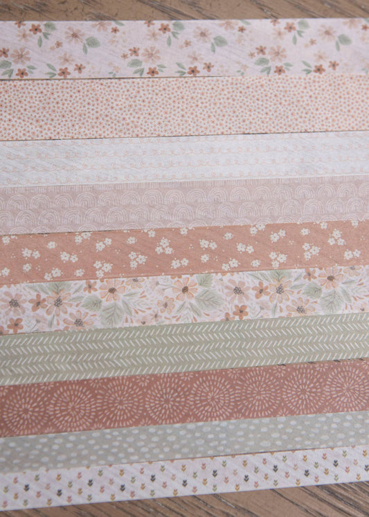 Bible Journaling Washi Tape Set - Fun Floral