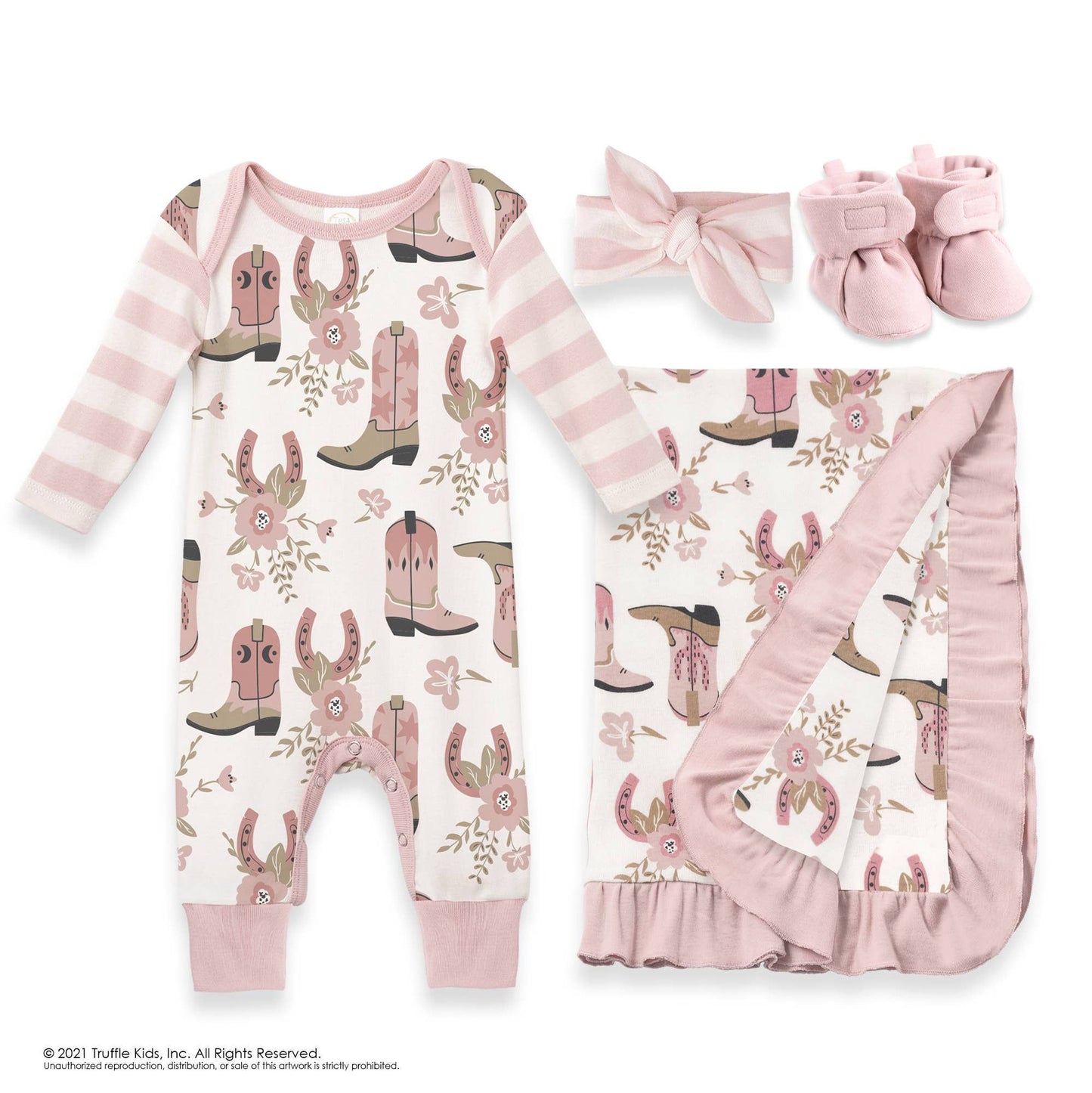Cowgirl Boots Cotton Baby Collection – Sold Separately