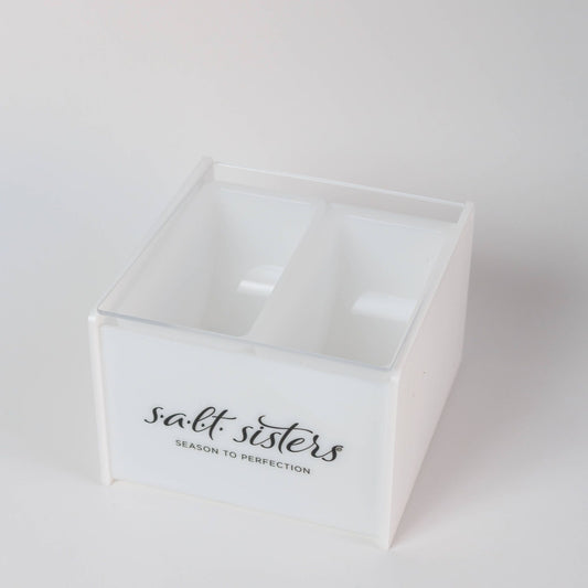 2-Compartment Dip Sampling Display w/ Ice Holder