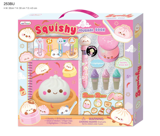 Squishy Journal Book, Bun
