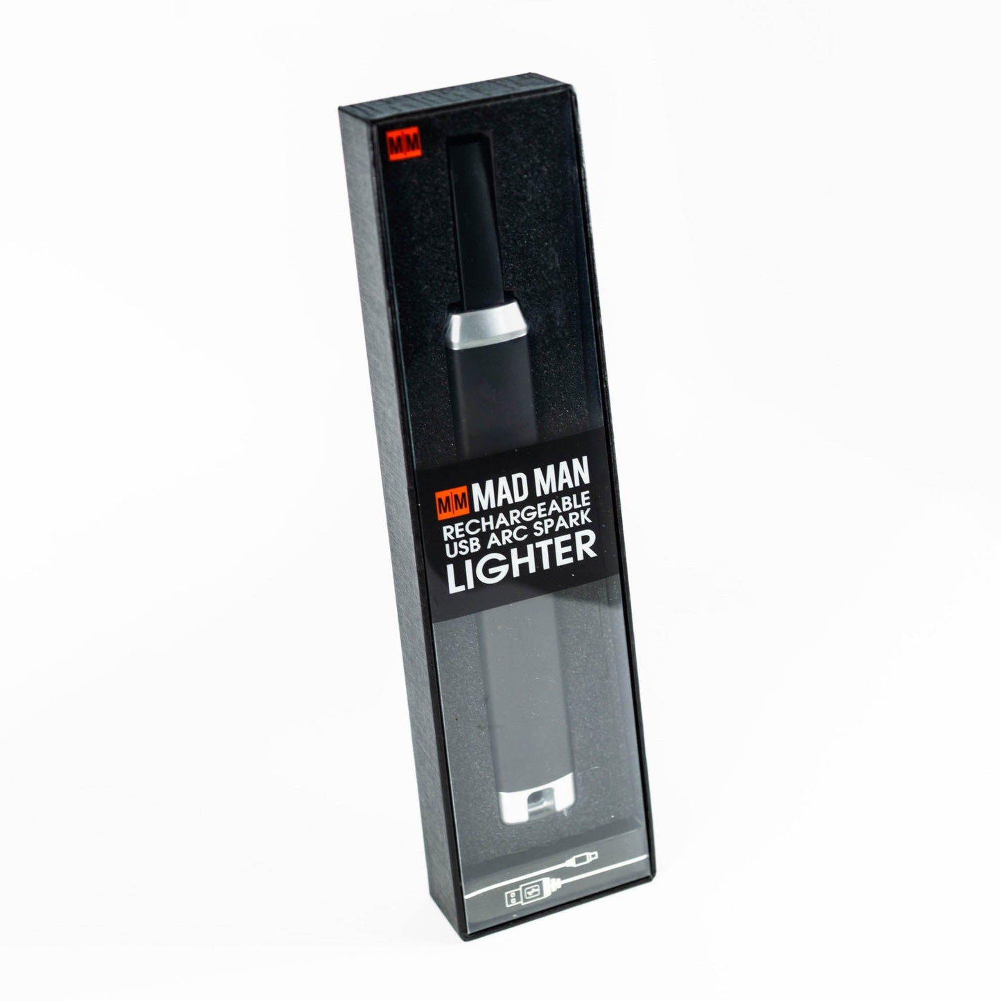 Black USB Arc Lighter