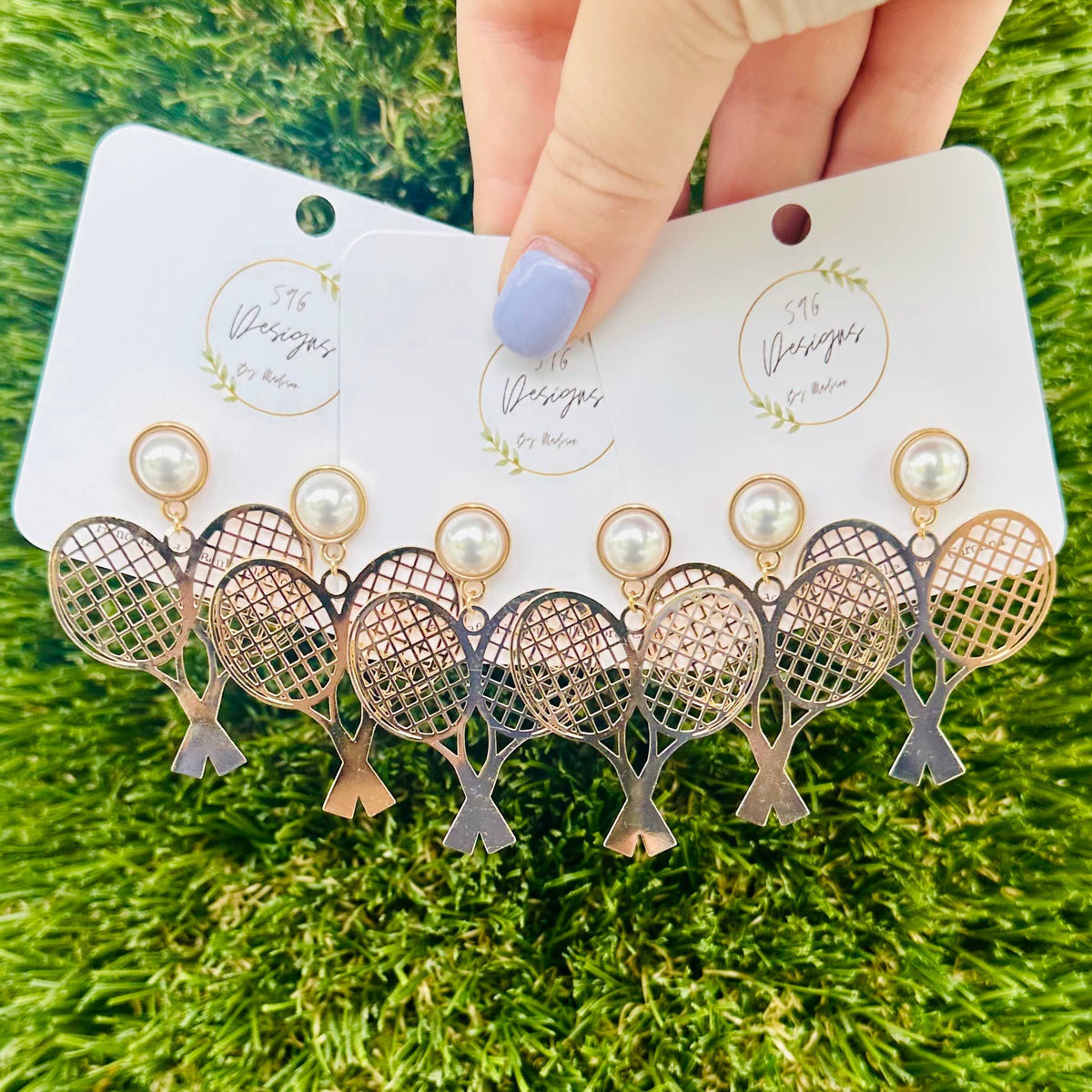 Tennis Statement Earrings
