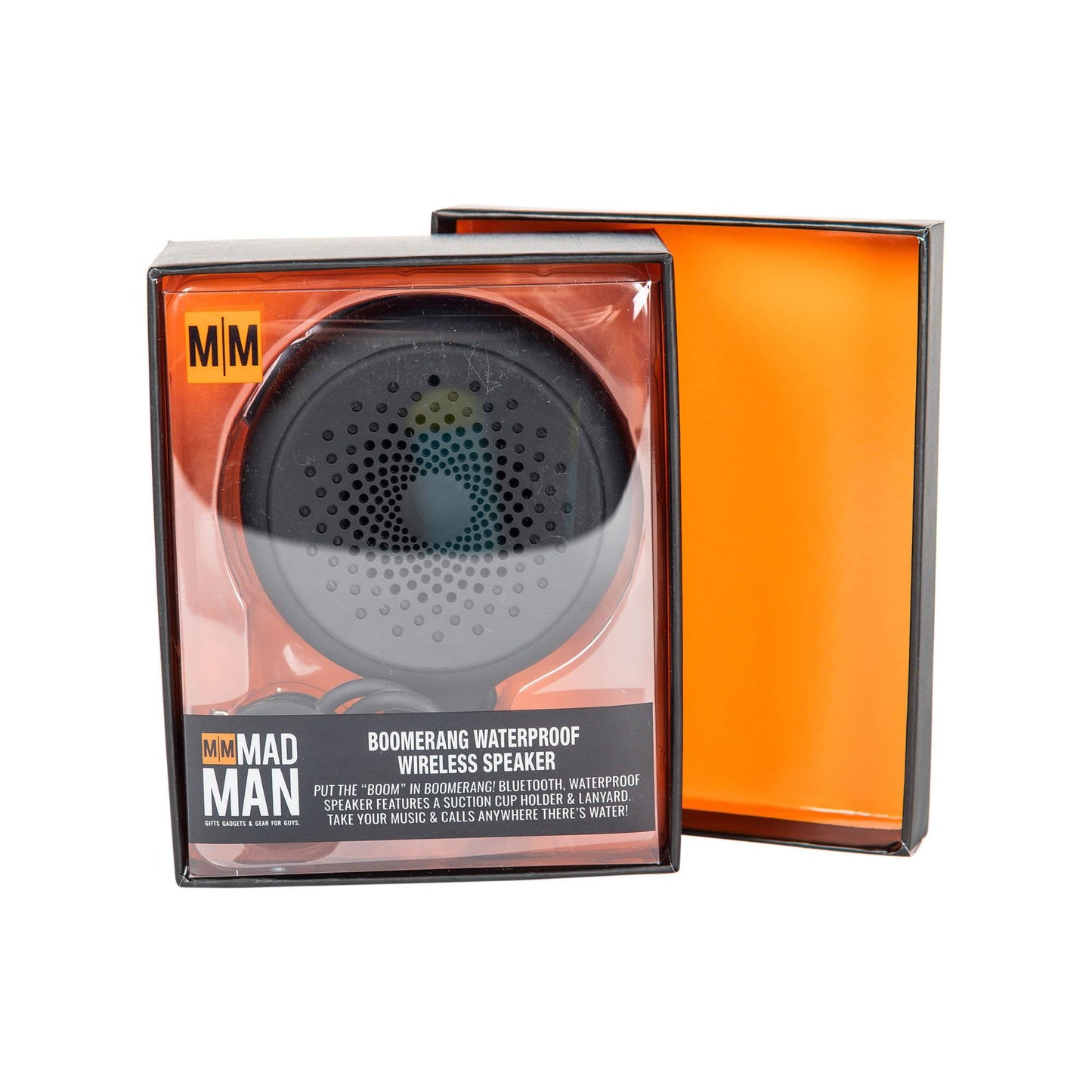 Boomerang Waterproof Wireless Speaker- Black