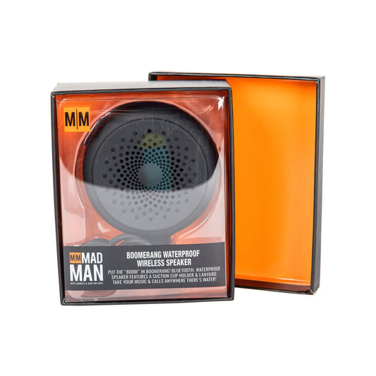 Boomerang Waterproof Wireless Speaker- Black