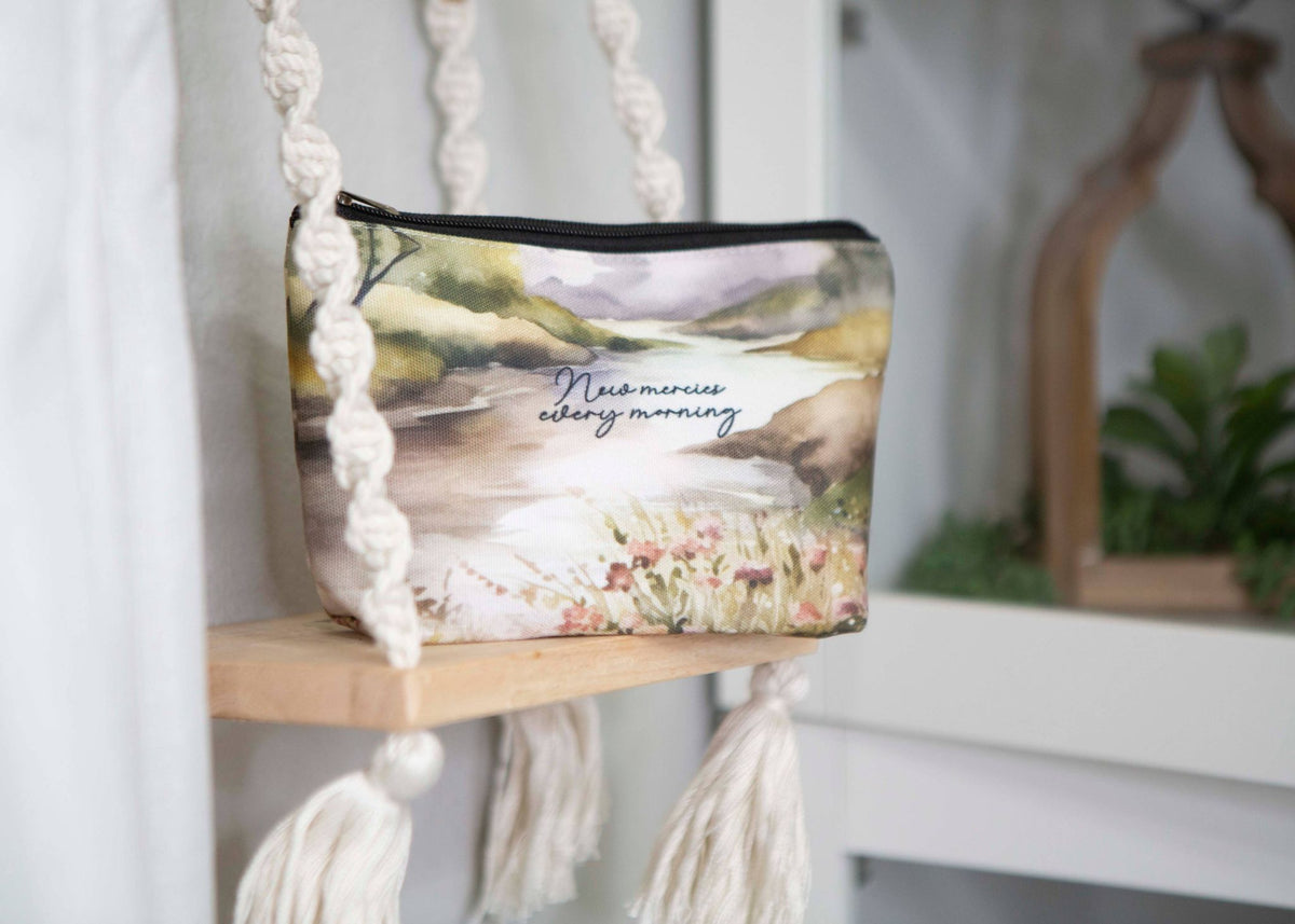 New Mercies Bible Verse Pencil Case | Scripture Pencil Pouch
