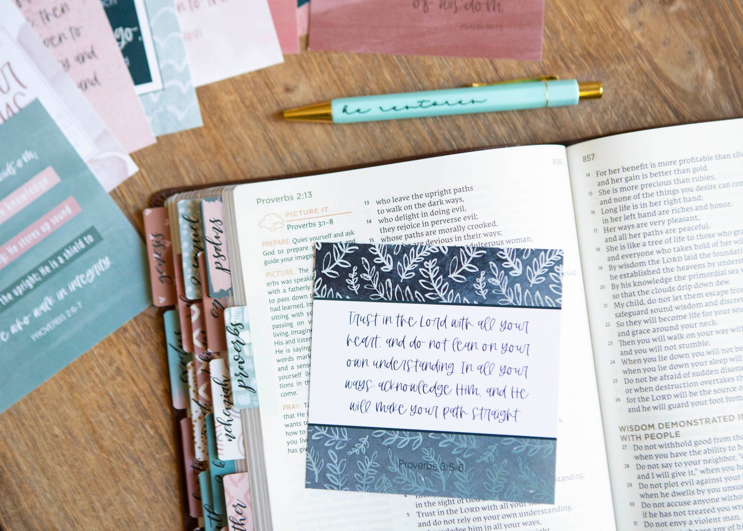 Wisdom And Direction Bible Verse Cards