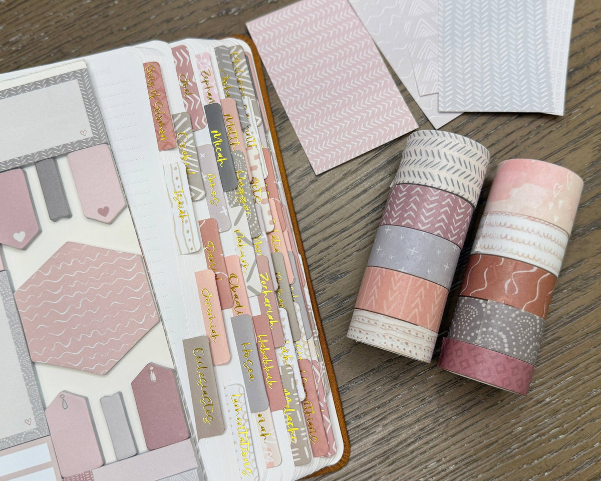Bible Journaling Washi Tape | Neutral