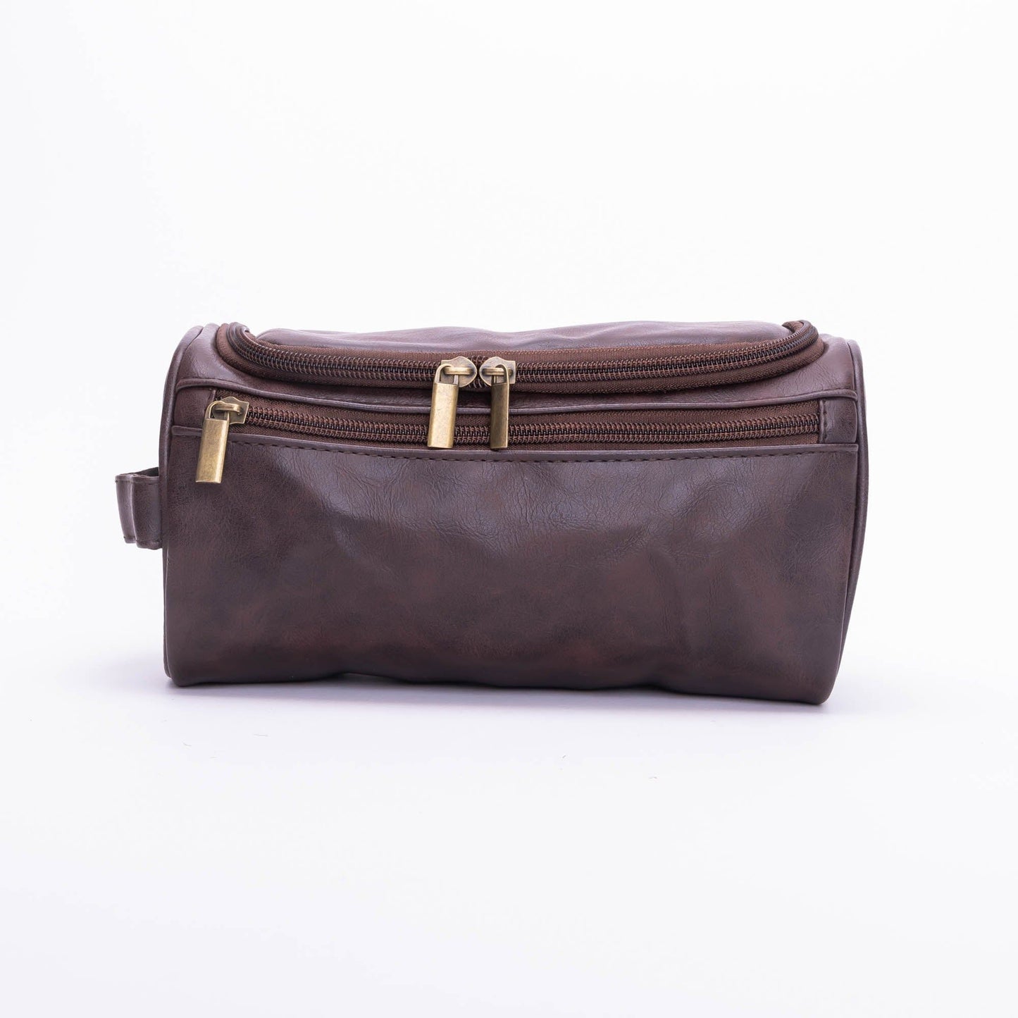 Gentlemen's Travel Dopp Kit - Brown