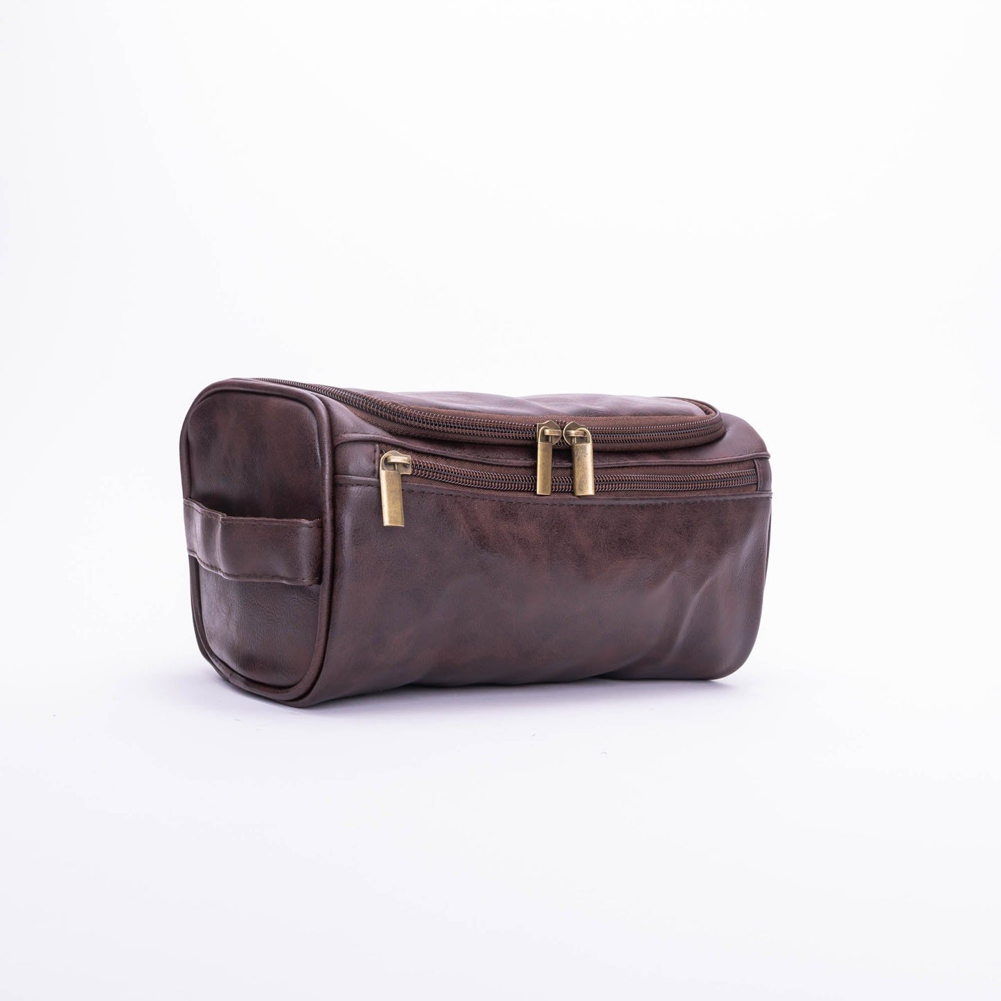 Gentlemen's Travel Dopp Kit - Brown