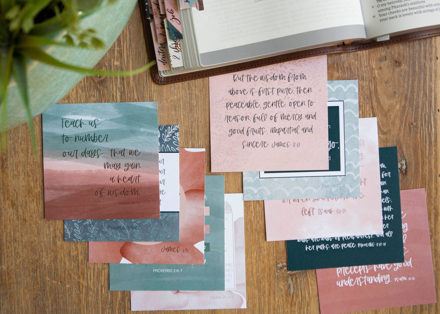 Wisdom And Direction Bible Verse Cards