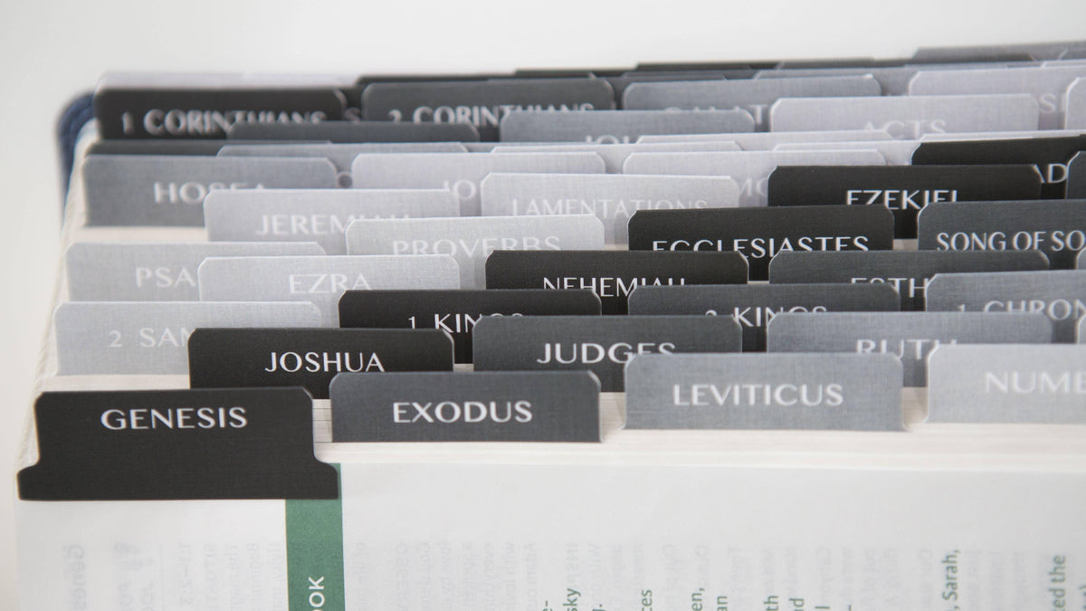 Bible Tabs | Bible Index Tabs for Men