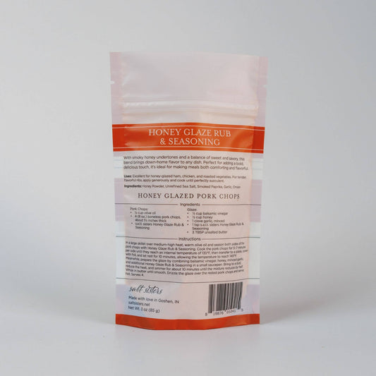 Rub & Seasoning Mix - Honey Glaze - 3 oz Bag